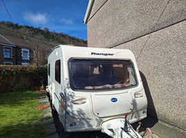 Bailey ranger 5 berth 2006 end bedroom layout