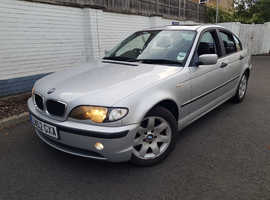 BMW 3 Series, 2002 (52) Silver Saloon, Automatic Petrol, 94,351 miles