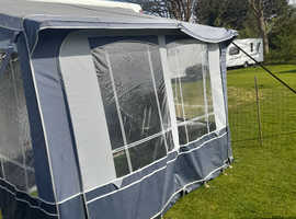 Caravan awning