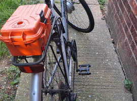 Converted mens e bike
