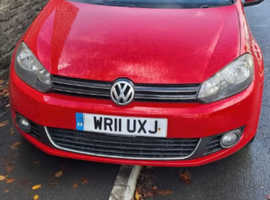 Volkswagen Golf, 2011 (11) Red Hatchback, Semi auto Diesel, 131,346 miles