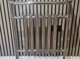 Chrome towel rail