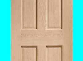 White Oak Internal Oregon Georgia 6 Panel Irish Door
