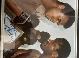 Muhammad Ali signed picture