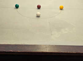 Full size snooker table