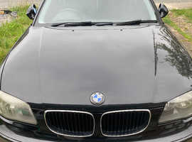 BMW 1 series, 2009 (09) Black Hatchback, Manual Petrol, 120,169 miles