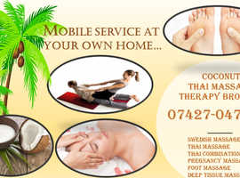 Coconut Deep Tissue Massage Bromley Area