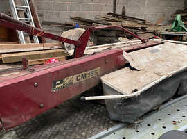PZ 165 drum mower