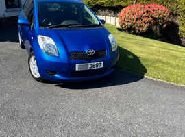 Toyota Yaris, 2006 (55) Blue Hatchback, Manual Petrol, 99,545 miles