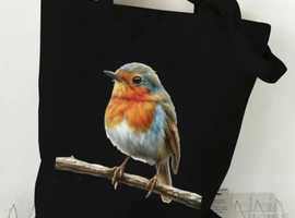 Brand new printed canvas tote bags