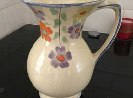 Art Deco Vintage GEM pottery jug/vase