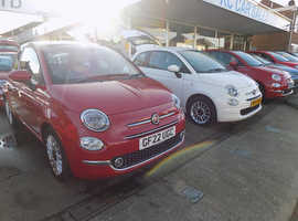 FOUR IN STOCK , ALL 2022 1 OWNER FIAT 500 DOLCEVITA EDITIONS , FINANCE TODAY  !!
