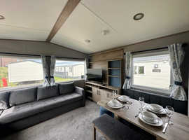 New Caravan Close To The Beach @ St Ives Bay, No Site Fees for 2024 & 1/2 Price 2025 Site Fees, Monthly Payments Available