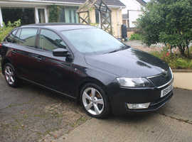 Skoda Rapid, 2015 (15) Black Hatchback, Manual Petrol, 83,511 miles