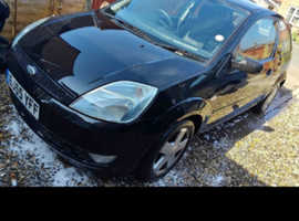 Ford Fiesta, 2005 (55) Black Hatchback, Manual Petrol, 116,824 miles