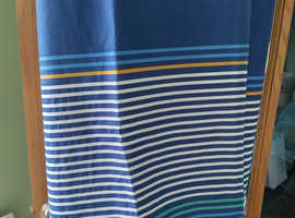next blue spot stripe multicoloured curtains 46 x 54 inch