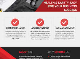 Health and Safety - CDM, General, Accreditations SafeContractor, CHAS, Constructionline