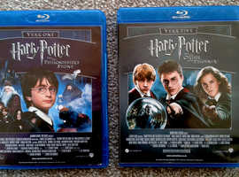 Harry Potter 1,2,5 & 6 Blu-ray DvDs,Can be posted.