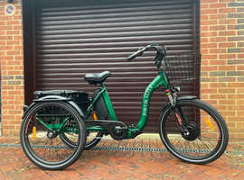 Trike Jorvik Electric Folding Tricycle as new