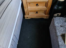 Wardrobe and  2 bed side draws