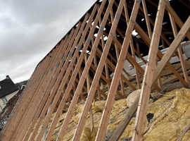 Free roof trusses & wood