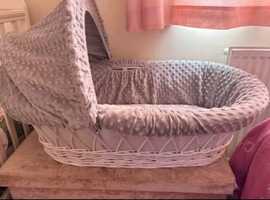 clair de lune Moses basket
