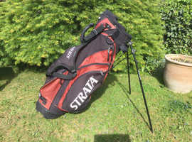 Golf Bag with Twin Shoulder Strap & Stand.