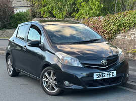 Toyota Yaris, 2012 (12) Black Hatchback, Manual Petrol, 146,498 miles