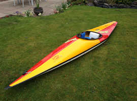Old style Mega Jester surf canoe/kayak