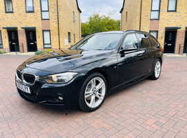 BMW 3 Series, 2014 (63) Black Estate, Manual Diesel, 104,170 miles