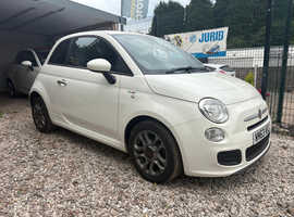 Fiat 500, 2014 (63) White Hatchback, Manual Petrol, 56,560 miles