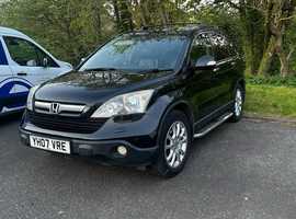 Honda CR-V, 2007 (07) Black Hatchback, Manual Diesel, 149,801 miles