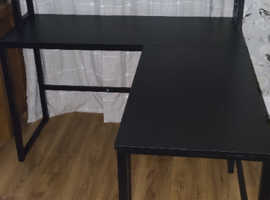 L shaped corner desk