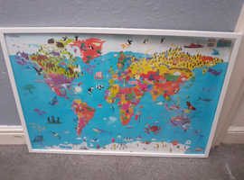 Collins children's map A1 size