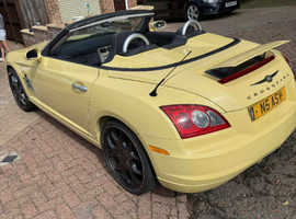 Chrysler Crossfire, 2005 (05) Yellow Coupe, Automatic Petrol, 82,748 miles