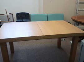 (Pending collection) Large rectangle shaped extending table.