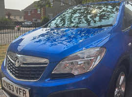 Vauxhall Mokka, 2013 (63) blue hatchback, Manual Petrol, 92,184 miles