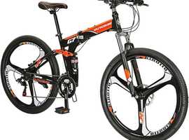 Lost Eurobike HY G7 Adult Folding Mountain Bike