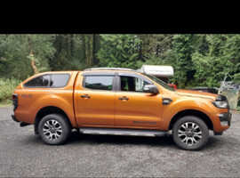 Ford Ranger, 2016,Wildtrack,REDUCED All new engine parts, Orange Other, top canopy 77000 miles,fully refurbished as new condition