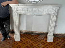 Plaster fire place