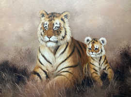 Large oil painting