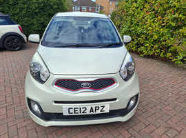 Kia Picanto, 2012 (12) Beige Hatchback, Manual Petrol, 81,200 miles