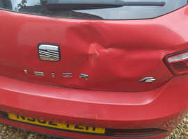 Seat Ibiza, 2012 (62) red hatchback, Manual Diesel, 122,700 miles
