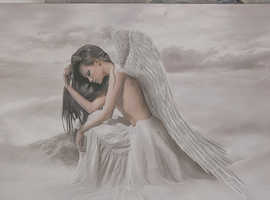 Two Beautiful Sparkly Angel Pictures