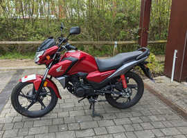 2022 Honda CB125F with only 230miles