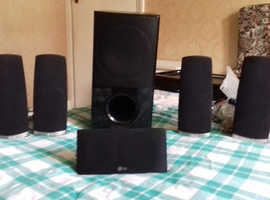 LG 5.1 Speaker system including Subwoofer