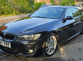 BMW 3 Series, 2007 (57) Black Coupe, Automatic Petrol, 156,000 miles