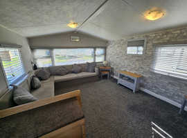 Cheap caravan at Felixstow Beach near the sea