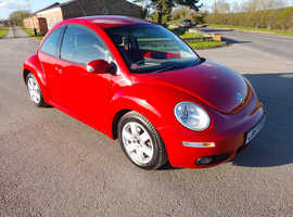 Volkswagen Beetle, 2007 (57) Red Hatchback, Manual Petrol, 69k miles