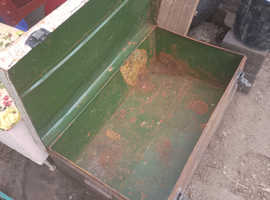 Large metal storage chest , war amo locker